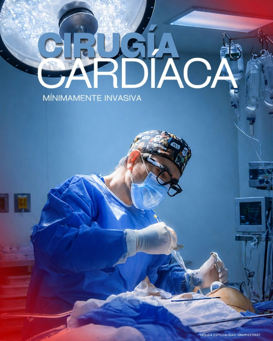 Dr. Machuca en quirófano